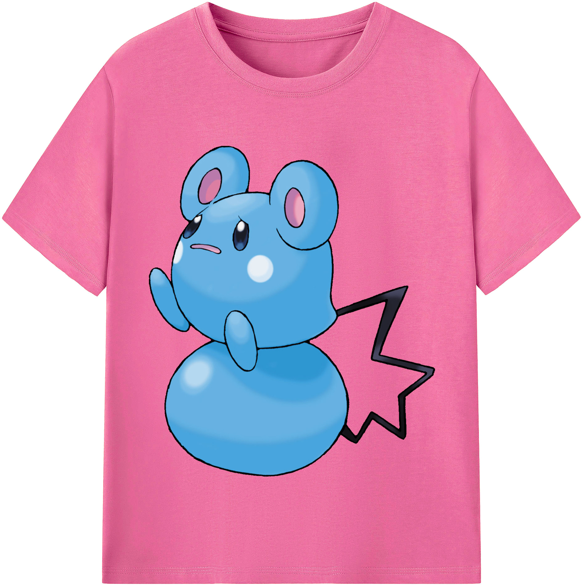 （画像用） ポケットモンスター Pokémon レディースカジュアルプリントTシャツ（綿100％）